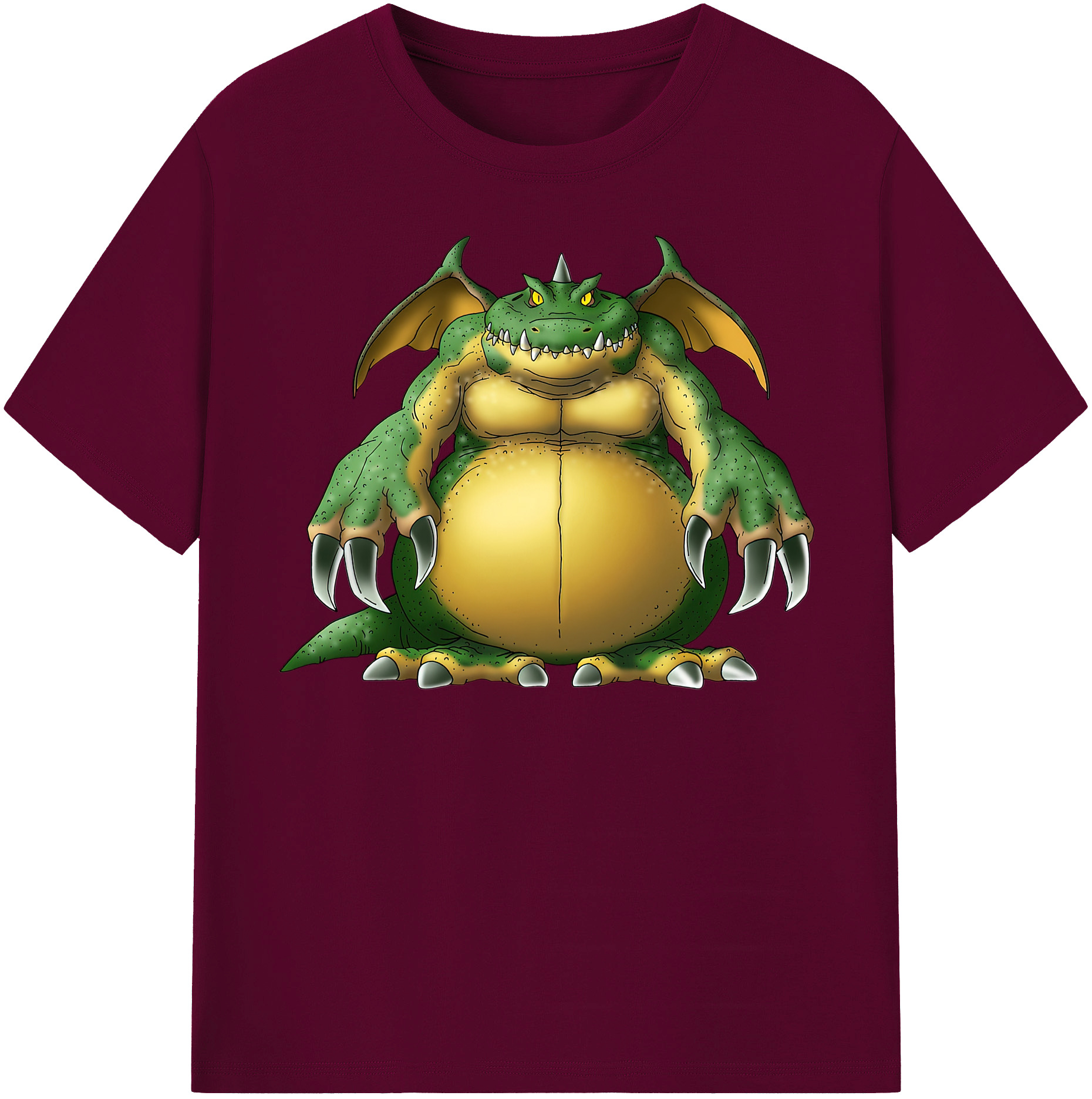 （画像用） ドラゴンクエスト Doragon Kuesuto Dragon Quest レディースカジュアルプリントTシャツ（綿100％）